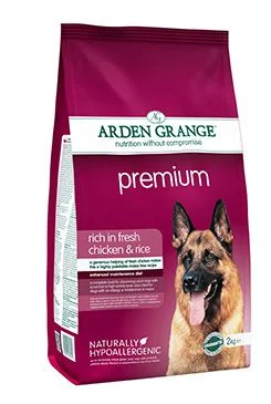 Arden Grange Dog Prem.rich fresh Chick&Rice Gramáž 2kg, Stáří Adult
