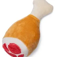 Juguete perro Muslo de pollo chillón de peluche KAR Rozměr 14cm