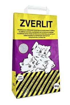 Podestýlka fialová superjemná s vůní kočka 6 kg