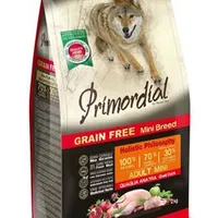 Primordial Dog GF Mini Quail&Duck Gramáž 6kg, Stáří Adult