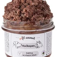 Perrogato tarro Caza en su propio jugo Gramáž 200g