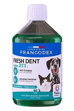Fresh Dent 2v1 pro psy a kočky Objem 500ml