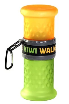 Botella de viaje 2en1 naranja-verde 750+ Kiwi Objem 500ml