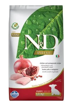 N&D PRIME DOG Puppy Mini Chicken & Pomegranate Gramáž 2,5kg