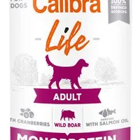 Calibra Dog Life konz. Adult Wild boar with cran Gramáž 400g