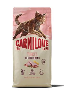 Cat True Fresh Dry Turkey Steril.Ad.AB Gramáž 6kg