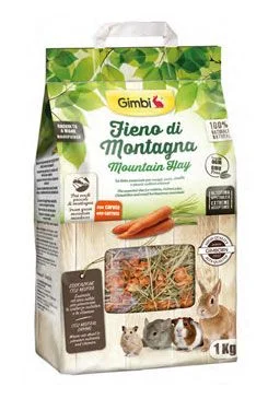 Seno horské s mrkví Gramáž 1kg