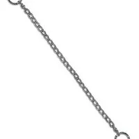 Metal Choke Collar 1-Row 3mm Rozměr 50cm