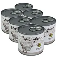 BOHEMIA Chicken Broth with Meat Pieces SIX PACK 6x140ml