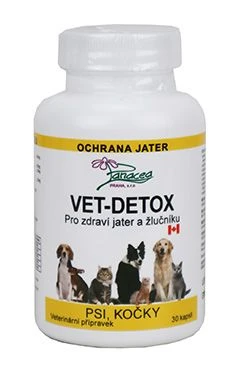 Natural Factors Nutritional Products Ltd Vet Detox pro zdraví jater a žlučníku 30cps
