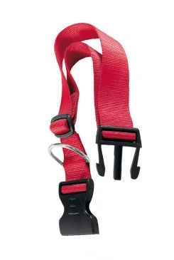 Nylon Collar CLUB C 70cm x 25mm Red FP Počet 1ks