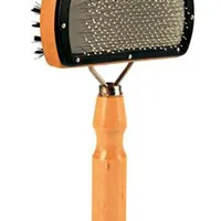 Kartáč dřevěný s drátky oboustr. žíně pes 18 Rozměr 10cm