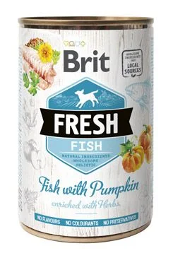 Lata para perros Pescado con Calabaza Gramáž 400g