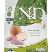 N&D PRIME CAT Boar & Apple Gramáž 1,5kg, Stáří Adult
