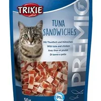 Snack Premio TUNA SANDWICHES para gatos 50g TR