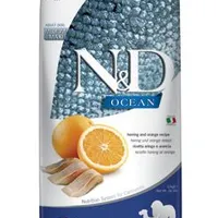 N&D OCEAN DOG M L Herring & Orange Gramáž 2,5kg, Stáří Adult