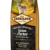 Carnilove Dog Salmon & Turkey for Gramáž 4kg, Stáří kočky Adult