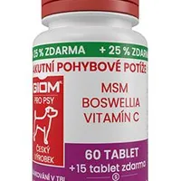 Giom S pes Akutní pohybové potíže 60 tbl+25%