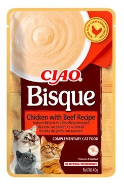 Cat Bisque Chicken with Beef Recipe Gramáž 40g
