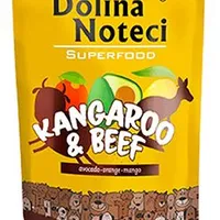 Bolsita para perros SUPERFOOD canguro y ternera Gramáž 300g