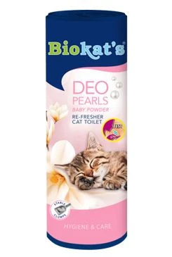Biokat's Deo Pearls Baby Powder Litter Box Deodoriser Gramáž 700g