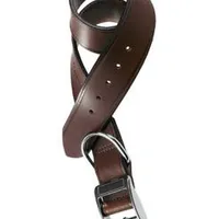 Leather Collar VIP C 53cm x 25mm Brown FP Počet 1ks