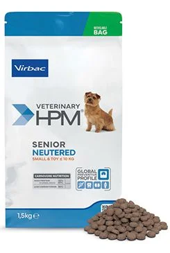 VET HPM Dog Neutered Small&Toy Gramáž 1,5kg, Stáří Senior