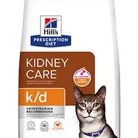 Hill's Fel. PD K/D Cuidado Renal para Gatos Pollo Gramáž 300g
