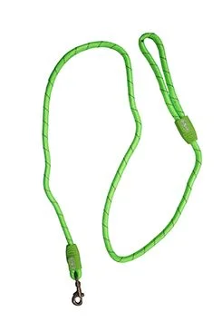 BUSTER Reflective Rope Leash Lime Rozměr 13mm