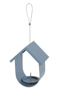 GAMA III Suet Ball Bird Feeder, metal, blue