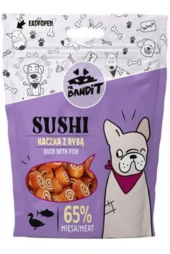 VetExpert snack SUSHI pato y pescado Gramáž 80g
