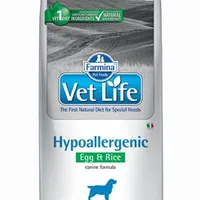 Vet Life Natural DOG Hypo Egg & Rice Gramáž 12kg