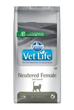 Vet Life Natural CAT Neutered Female Gramáž 10kg