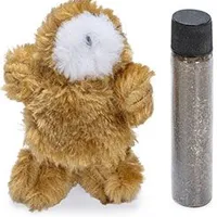 Cat Toy Bear Plush with Catnip Brown KAR Rozměr 10cm