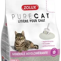 Arena PURECAT antibacterial aglomerante perfumada Zolux Objem 10l