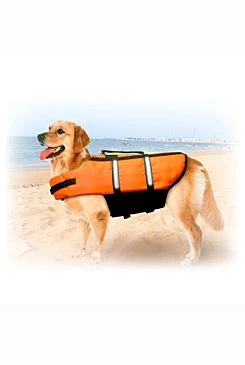 Chaleco de natación para perros XL naranja KAR Rozměr 45cm