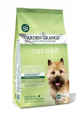 Arden Grange Dog Mini with fresh Lamb&Rice Gramáž 6kg, Stáří Adult