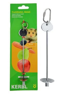 Držák na ovoce do klece pro hlodavce kovový Rozměr 20cm