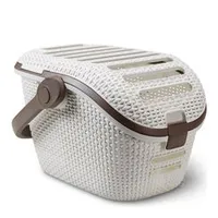Přepravka Rattan 51x38x33cm mocha