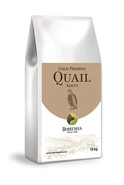 BOHEMIA COLD Quail Gramáž 10kg, Stáří Adult
