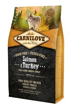 Carnilove Dog Salmon & Turkey for Gramáž 4kg, Stáří kočky Adult