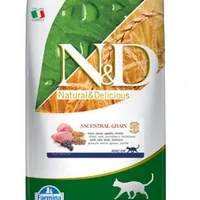 N&D LG CAT Lamb & Blueberry Gramáž 1,5kg, Stáří Adult