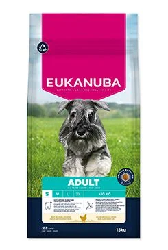 Eukanuba Dog Small rich in fresh Chicken Gramáž 15kg, Stáří Adult