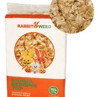 Hobliny podestýlka lis.hrubá TOP RabbitWeed Gramáž 1,5kg, Objem 70l