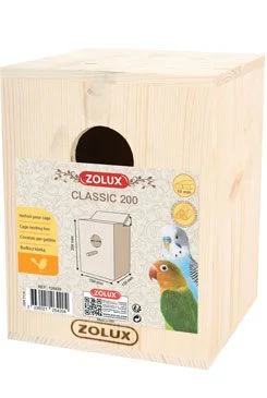 Budka hnízdící CLASSIC 200 pro ptáky dřevěná