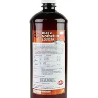 Aceite de salmón 100% para perros Objem 1000ml