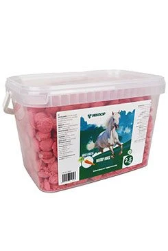 Horse golosina para caballos cubo Zanahoria Gramáž 2,5kg