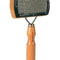 Wooden Pin Brush Soft for Dogs 18 TR Rozměr 10cm