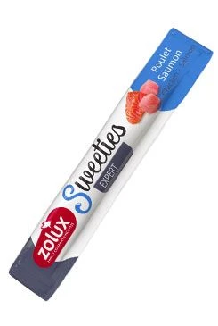 Pochoutka pes SWEETIES losos+kuře krém.tyčinka 14gZolux
