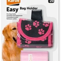Funda de nylon negra y rosa + bolsas 2x20 uds KAR
